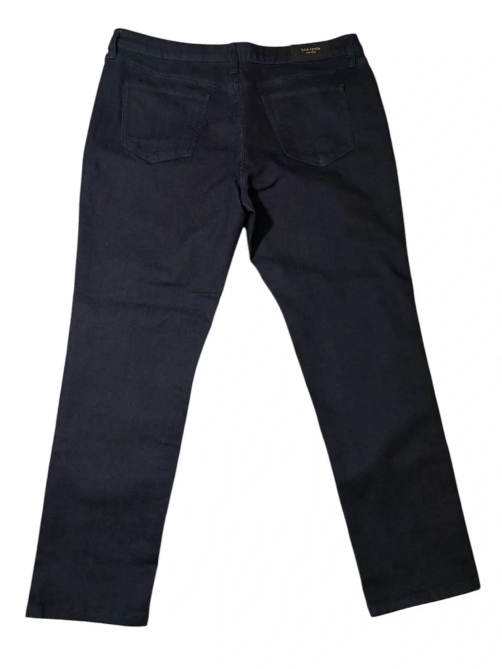 Kate Spade Broome Street Dark Wash Jeans Size 31 Straight Leg Ankle Stretch
